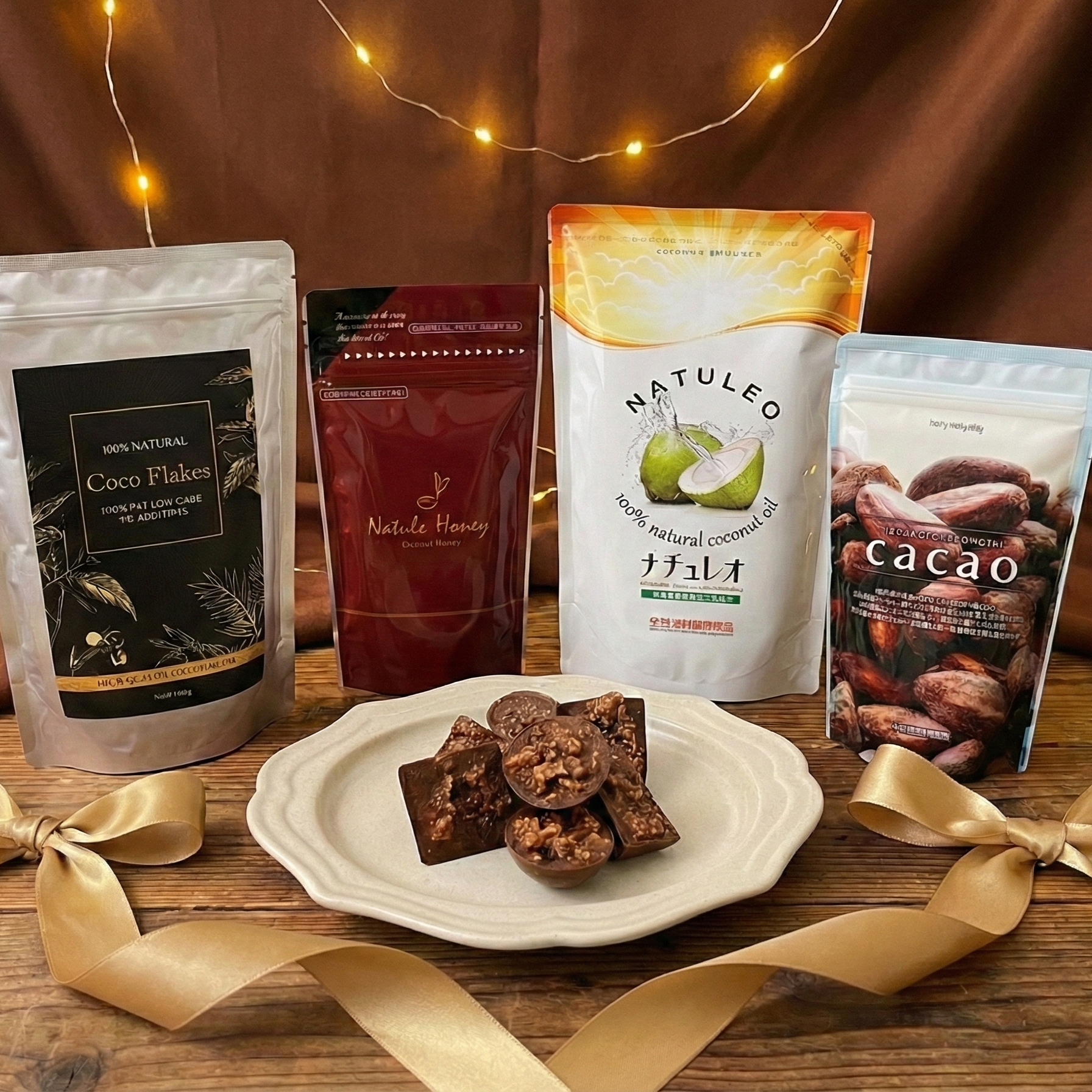 シーソルト＆ピリナッツチョコレートセット