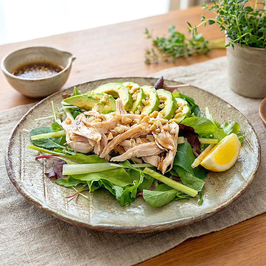 アボカドチキンサラダ