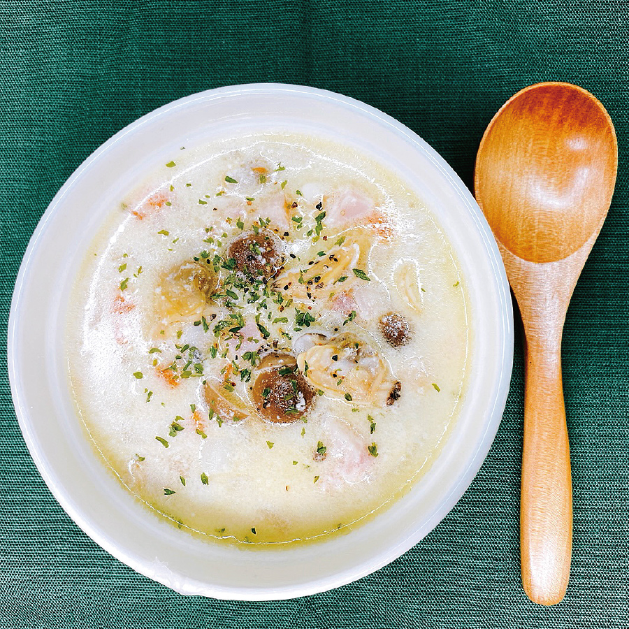 クラムチャウダー