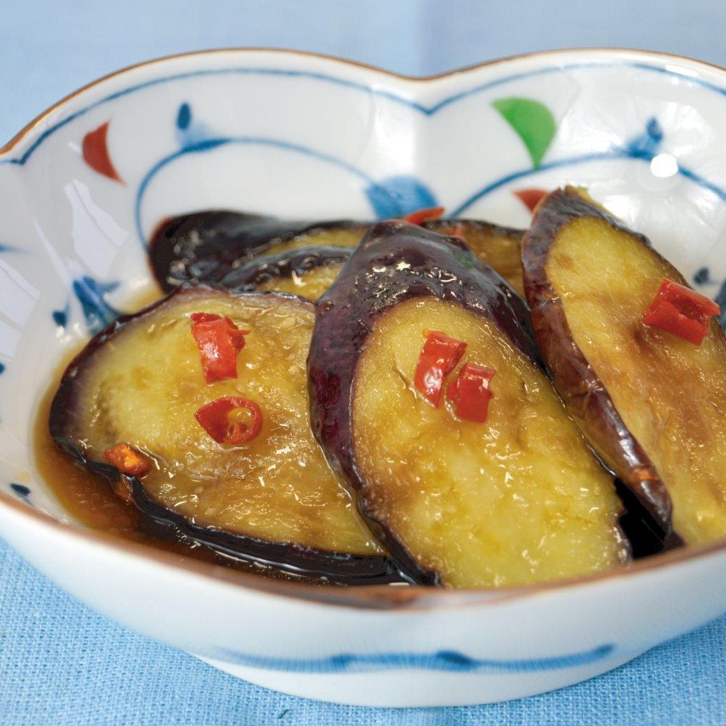 揚げ茄子のネクタス漬け