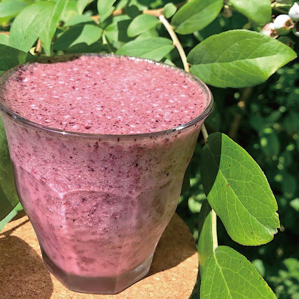 フローズンブルーベリーシェイク