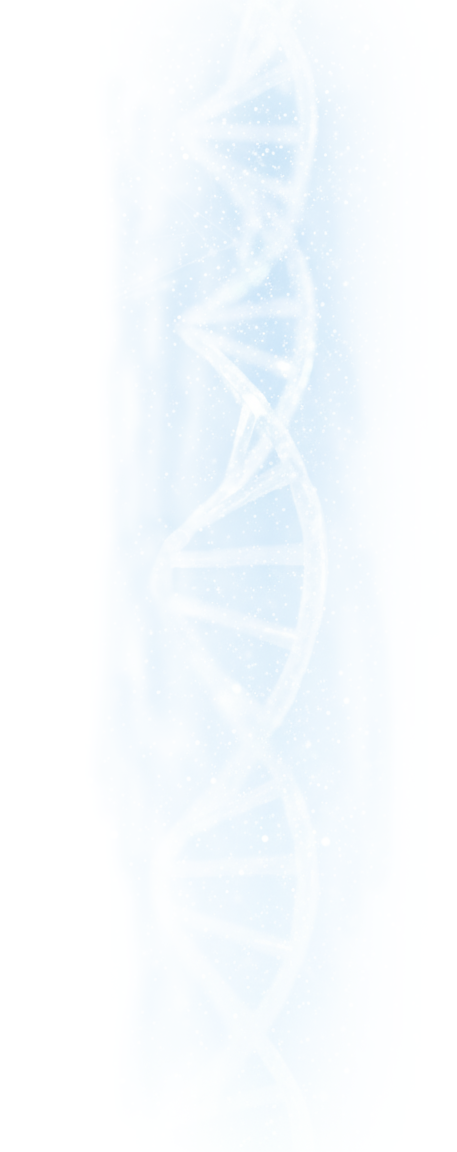 光とDNAの抽象イメージ